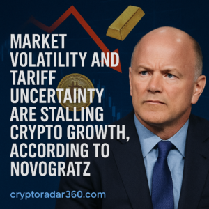 Market Volatility and Tariff Uncertainty Are Stalling Crypto Growth, According to Novogratz